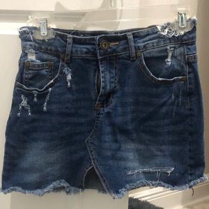 Jean skirt